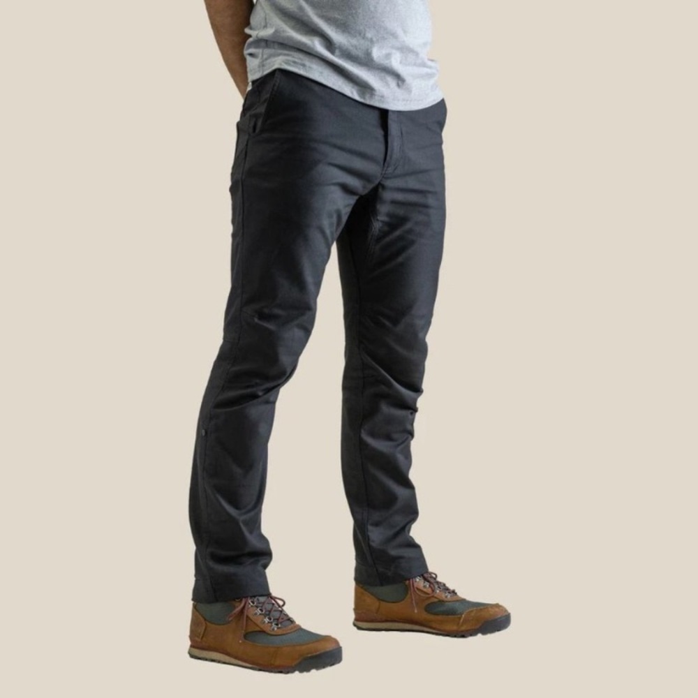 LIVSN Black Flex Canvas Pants V2 Size 36